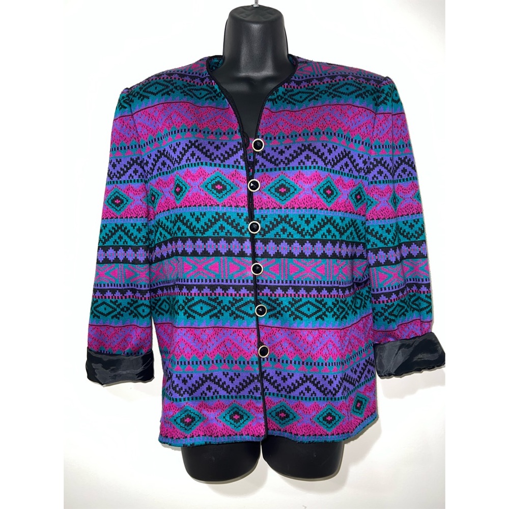 Multicolor blazer - Picture 4 of 10